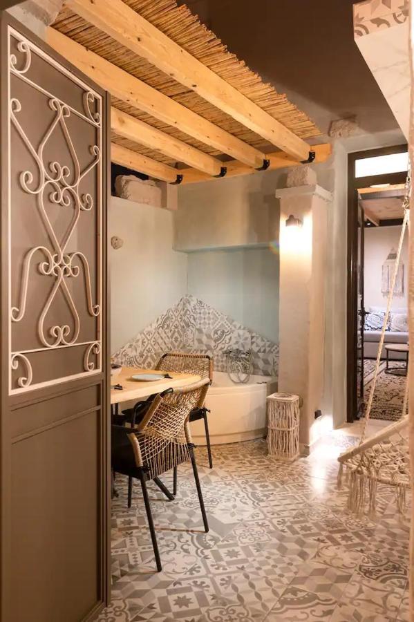 Kyrangelo Traditional House With Outdoor Jacuzzi Koskinou  Exterior foto
